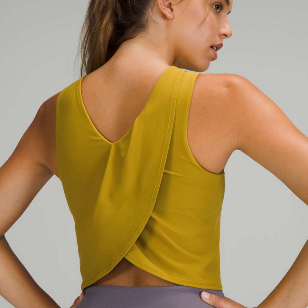 Nulu Twist-Back Yoga Tank Top